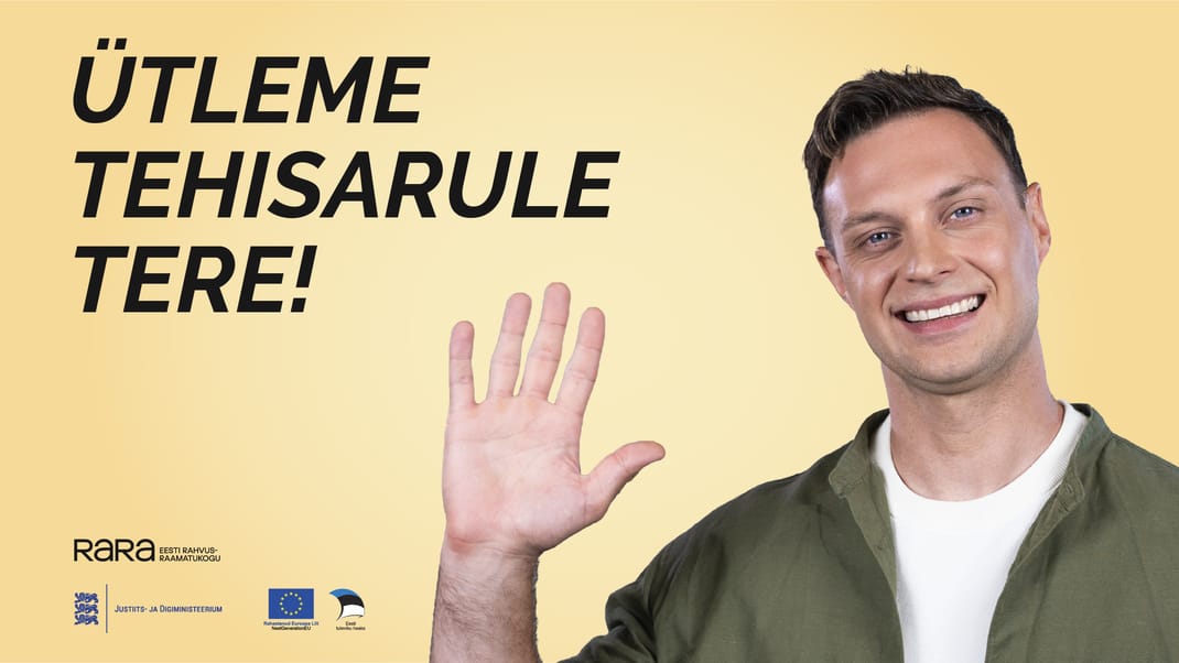 "Ütleme tehisarule tere" töötuba